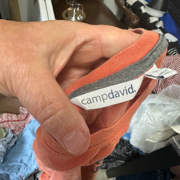 Camp David Houston Orange T-Shirt - Picture 2 of 4